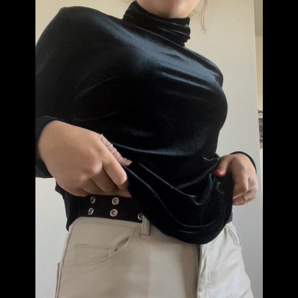 Velvet Turtleneck